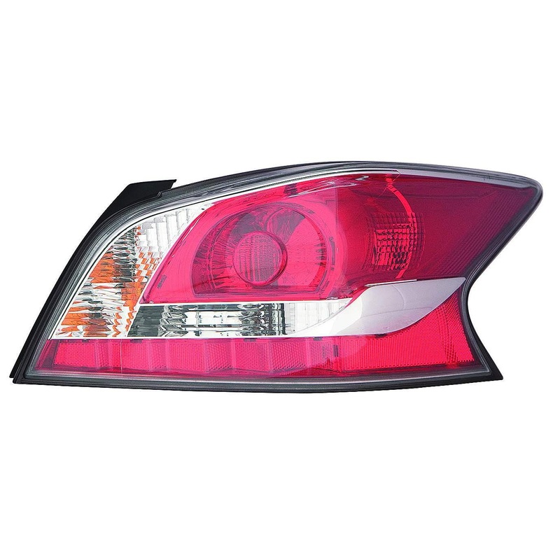 Tail Lamp Passenger Side Nissan Altima 2015 Without Led Economy Quality , NI2801203U