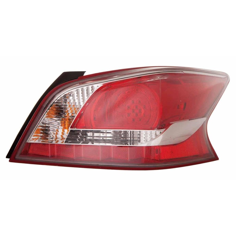Tail Lamp Passenger Side Nissan Altima Sedan 2013-2014 Led , NI2801196V