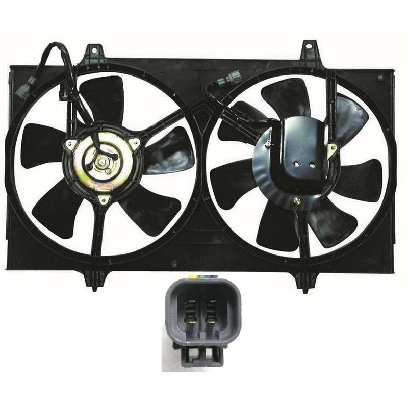 Radiator Fan Assembly Nissan Altima Sedan 1998-2001 , NI3115105