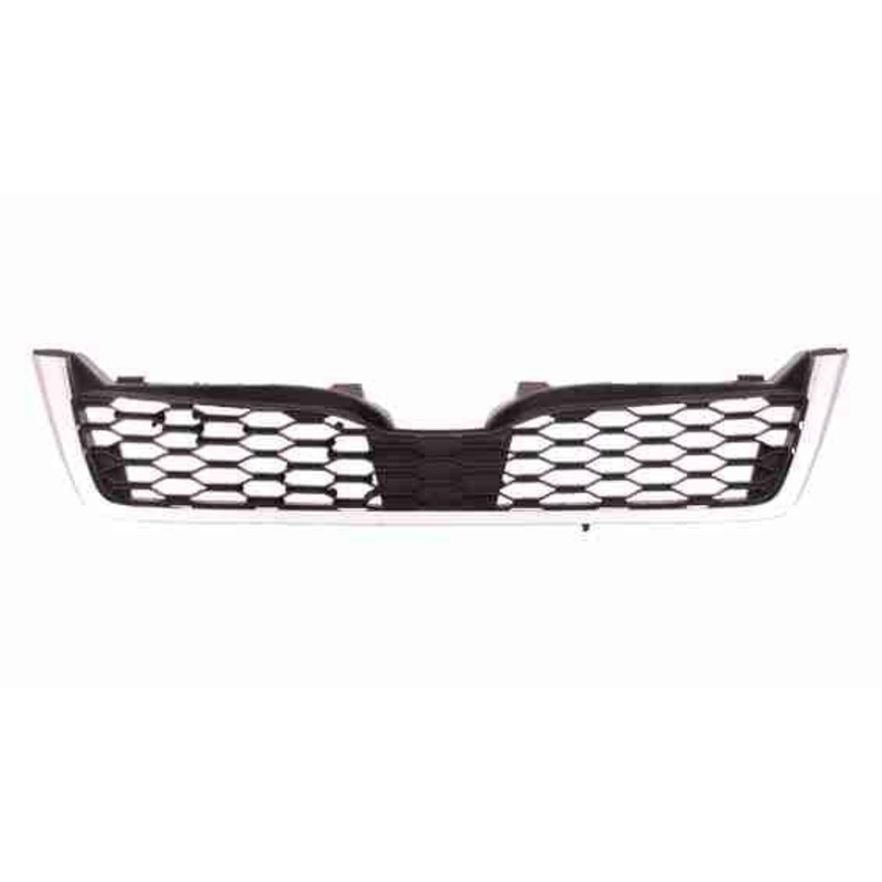 Grille Subaru Forester 2014-2016 Matte Dark Gray With Chrome Mldg 2.0L Turbo (Bumper Mounted) , SU1200153