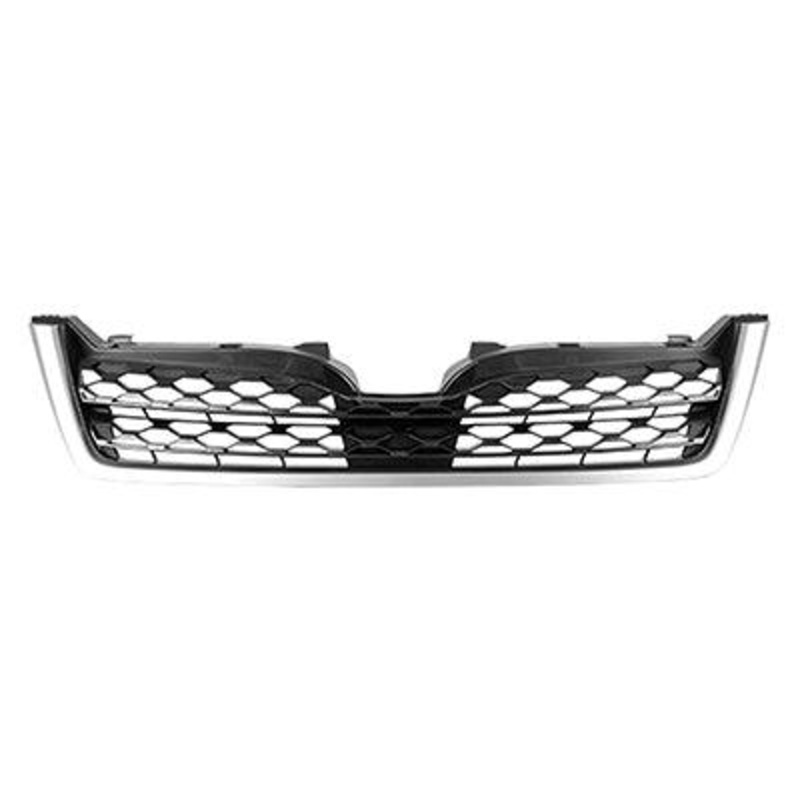 Grille Subaru Forester 2014-2016 2.5L Matte Dark Gray With Painted Gray Moulding , SU1200167