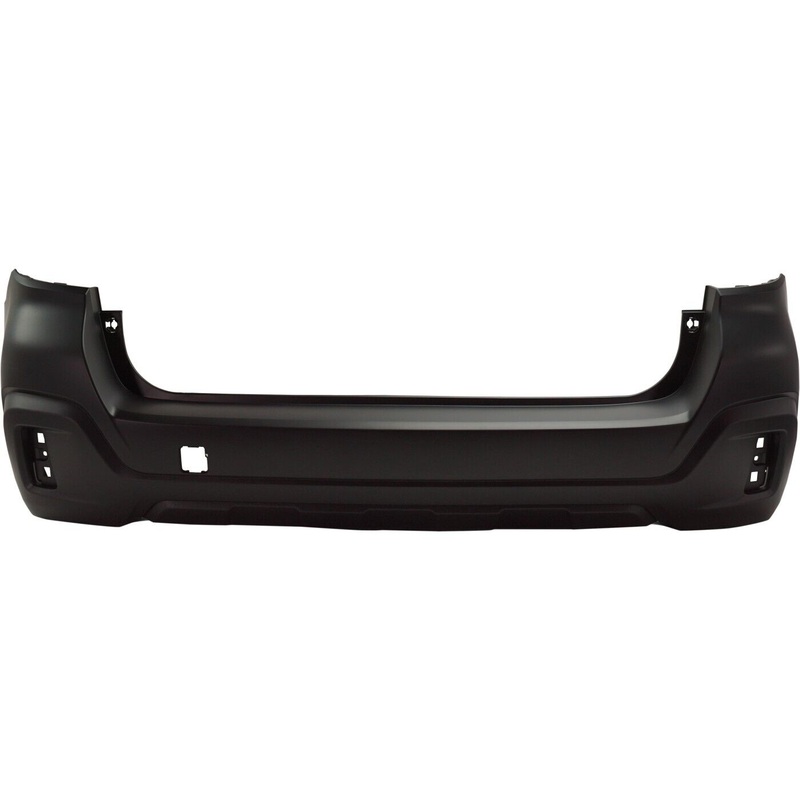 Bumper Rear Upper Subaru Outback 2018-2019 Smooth Primed Ptm With Textured Lower Finish Without Park Assist Sensor , Su1100189 – Hunt Parts