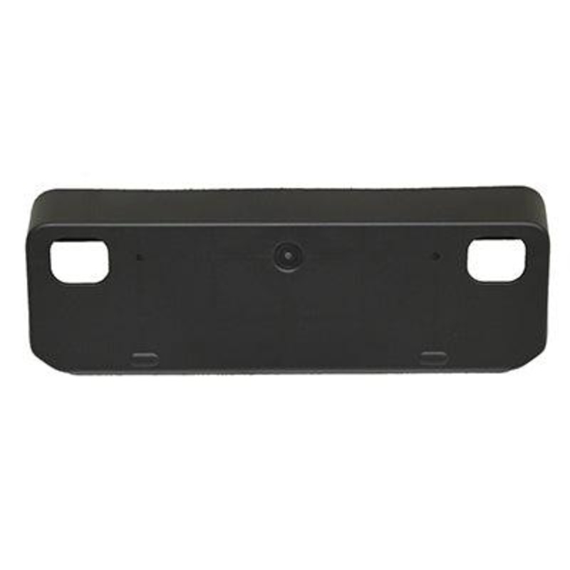 License Plate Bracket Front Toyota 4Runner 2014-2021 Without Chrome Trim Smooth Black Exclude Ltd Model , TO1068130