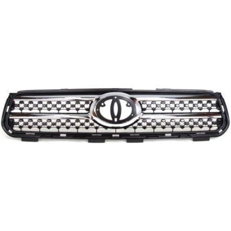 Grille Chrome/Black Toyota Rav4 2006-2008 2.4/3.5L Ltd , TO1200292