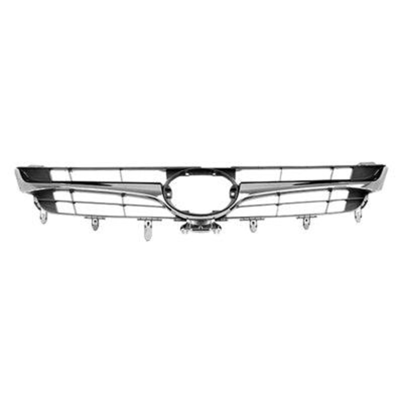 Grille Toyota Camry Hybrid 2015-2016 Black With Smoked Chrome Moulding Se , TO1200388