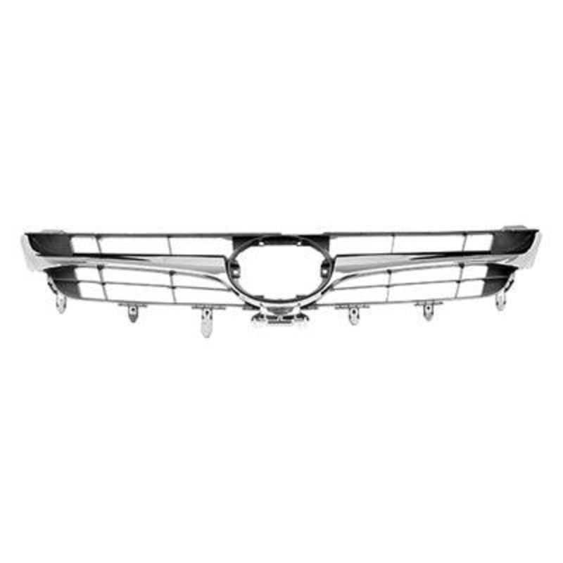 Grille Toyota Camry Hybrid 2015-2017 Black With Chrome Modling Without Pre-Collision , TO1200387