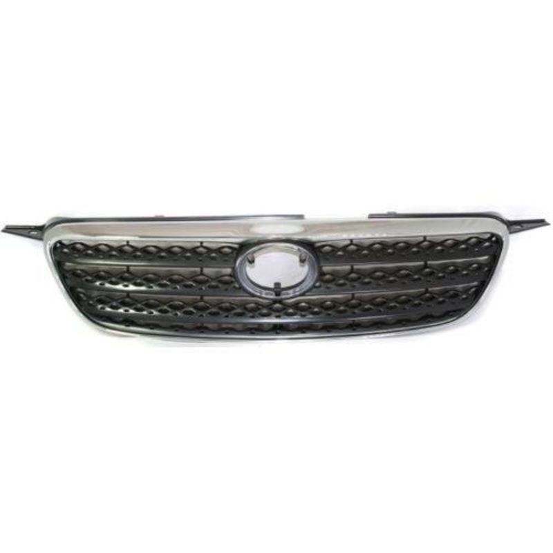 Grille Toyota Corolla Sedan 2005-2008 Chrome/Black Ce/Le/S , TO1200278