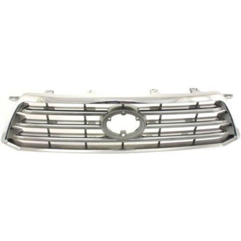 Grille Toyota Highlander 2008-2010 Chrome/Black , TO1200308