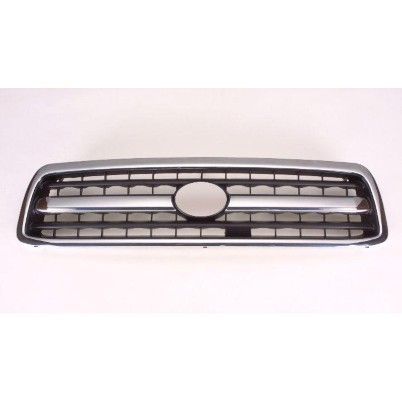Grille Toyota Tundra 2000-2002 Regular Chrome/Black , TO1200223