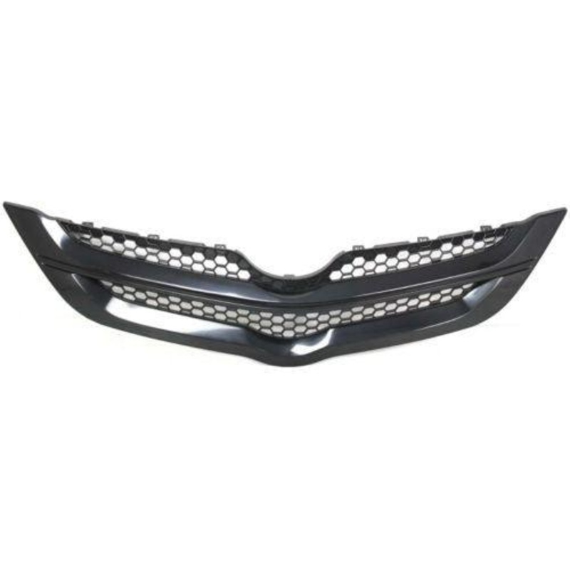 Grille Toyota Yaris Sedan 2007-2008 Matte-Black , TO1200294
