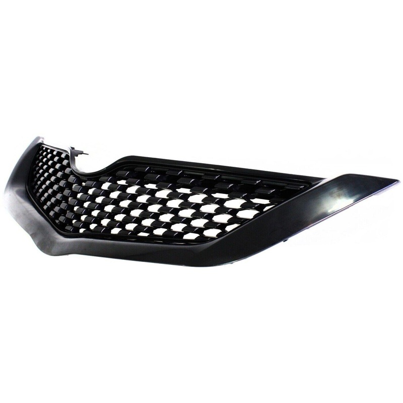 Grille Toyota Yaris Sedan 2009-2011 Black , TO1200328