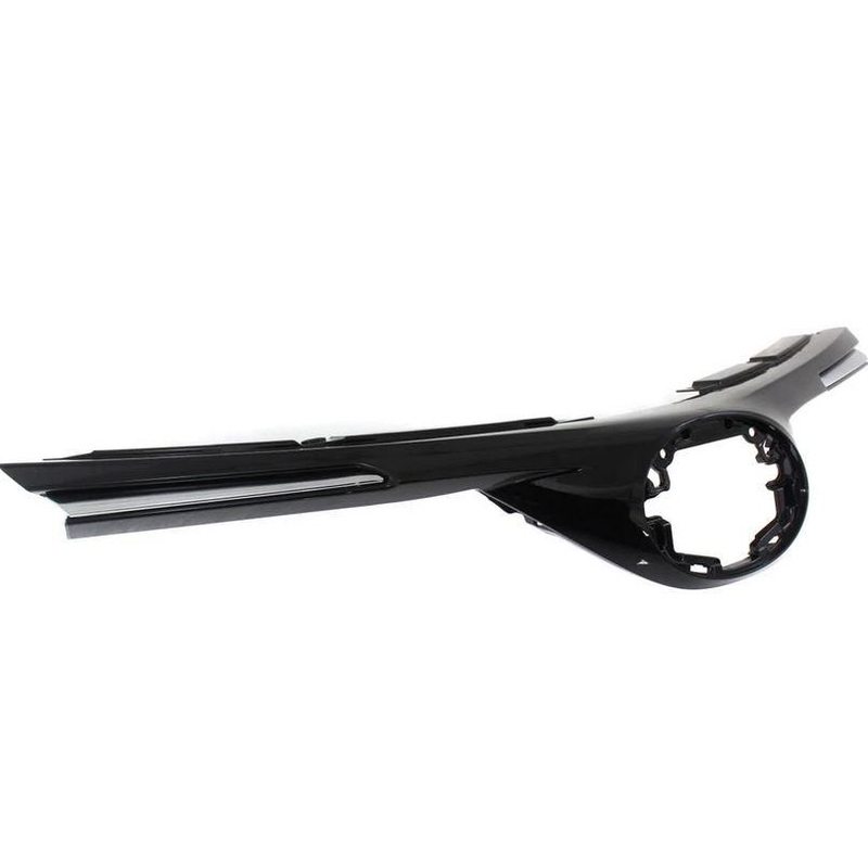 Grille Upper Toyota Rav4 2016-2018 Canada Built Exclude Se Model/For 2016 Japan Built Exclude Se Model Chrome/Gloss Black , TO1200406