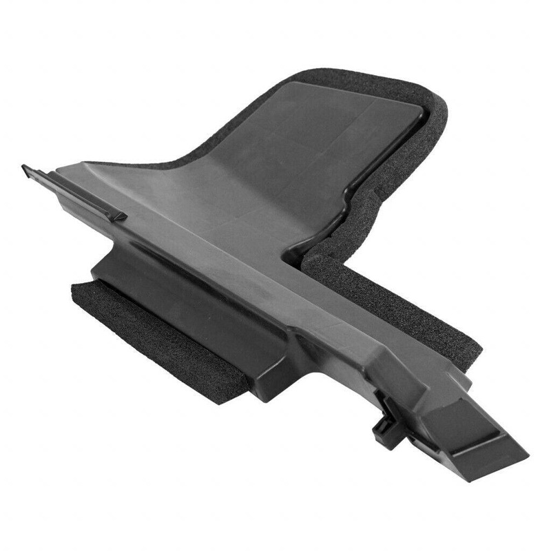 Grille Air Deflector Passenger Side Toyota Chr 2018-2019 Black , TO1218115