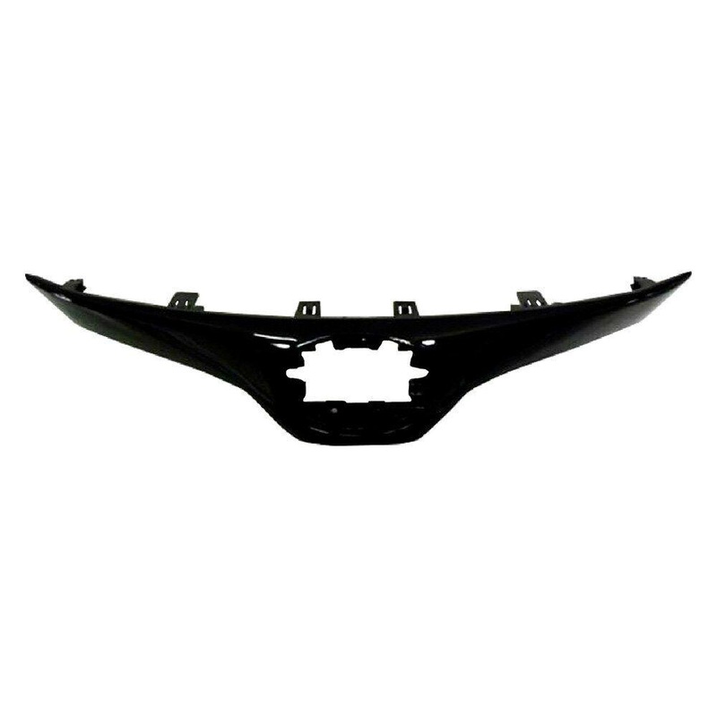 Grille Moulding Upper Toyota Corolla Hatchback 2019-2021 Bright Black , TO1200450