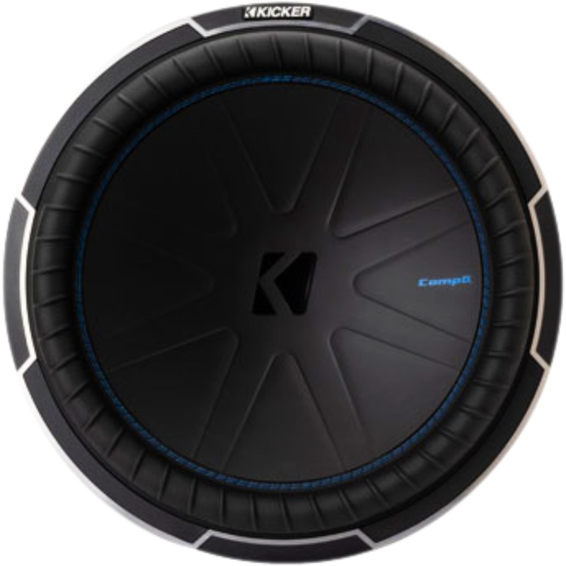 15″ 1200W RMS 4-Ohm Dual Voice Coil Subwoofer Kicker CompQ Series 51CWQ154