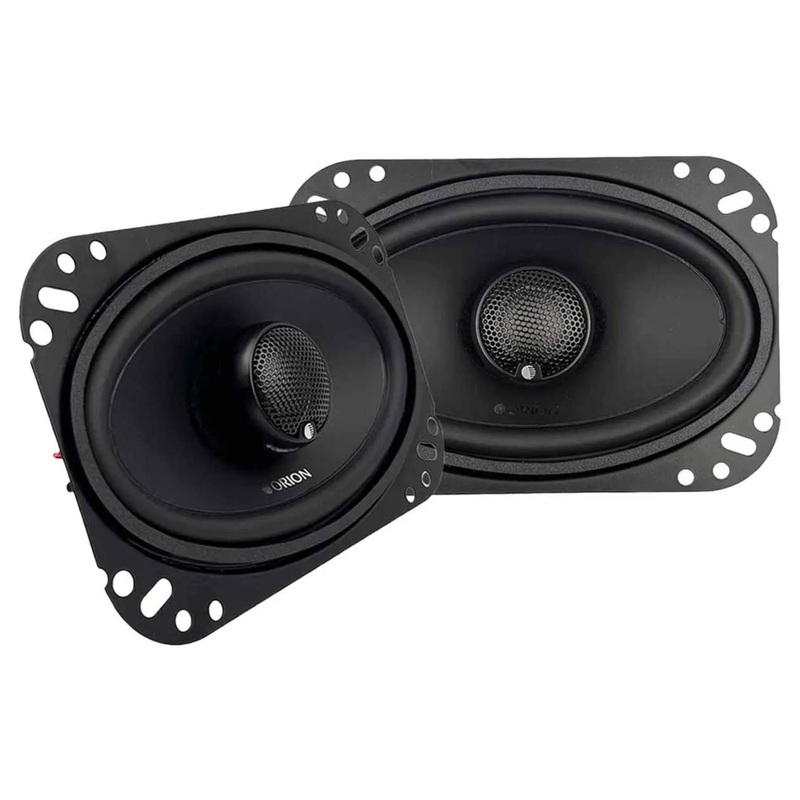 4×6″ 50W RMS | 200W Peak 4-Ohm 2-Way Coaxial Speakers Orion XTR Series / XTR46.2