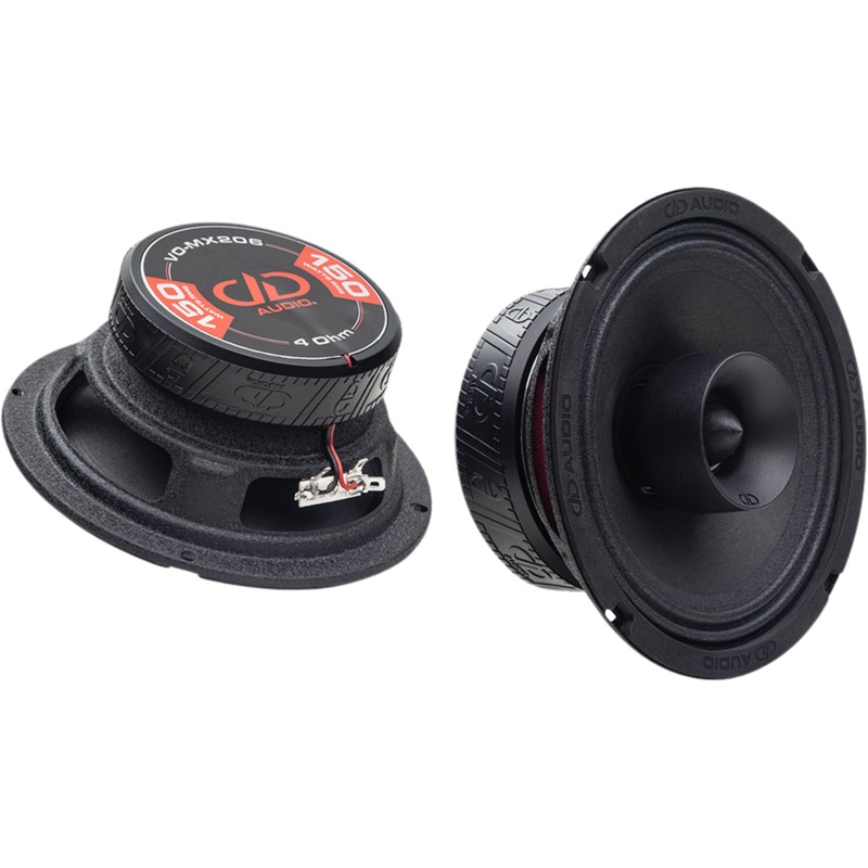 6″ 150W RMS 4-OHM SVC Mid-Range Coaxial Speaker DD Audio VO-MX 200 Series