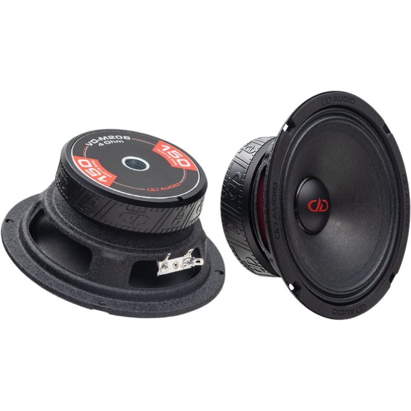 6.5″ 150W RMS 4-OHM SVC Mid-Range Speaker DD Audio VO-M 200 Series / VO-M206-S4
