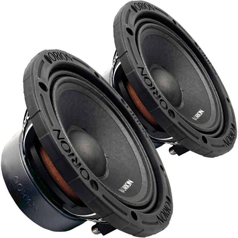 6.5″ 350W RMS | 1400W Peak 8-Ohm Midrange Speakers Orion XTR Series / XTX658DC