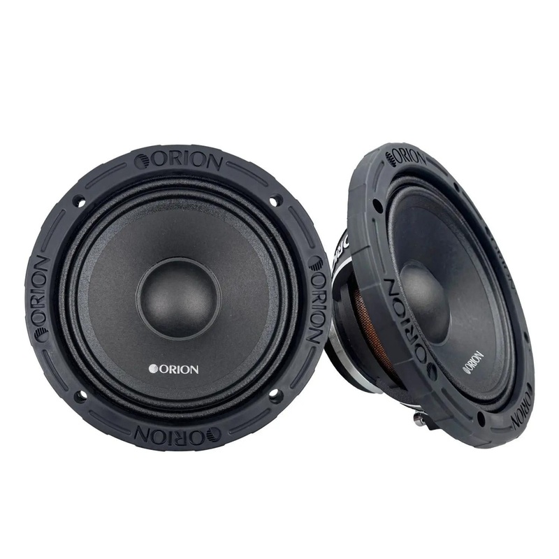 6.5″ 350W RMS | 1400W RMS 4-Ohm 1.5″ VC Midrange Speakers ORION HCCA DC Series