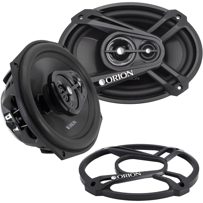 6×9″ 80W RMS | 320W Peak 4-Ohm 3-Way Coaxial Speakers ORION COBALT Series/ CB693