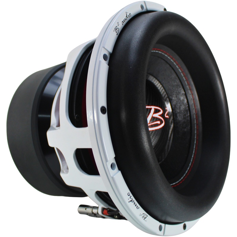 B2 Audio RAGE Series V4 12″ 2000 Watt RMS Dual 1-Ohm 3″ Voice Coil Subwoofer