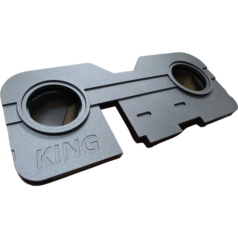 Dual 12″ Ported Upfire Sprayed Finish King Box for 02-24 Ram 1500/2500/3500