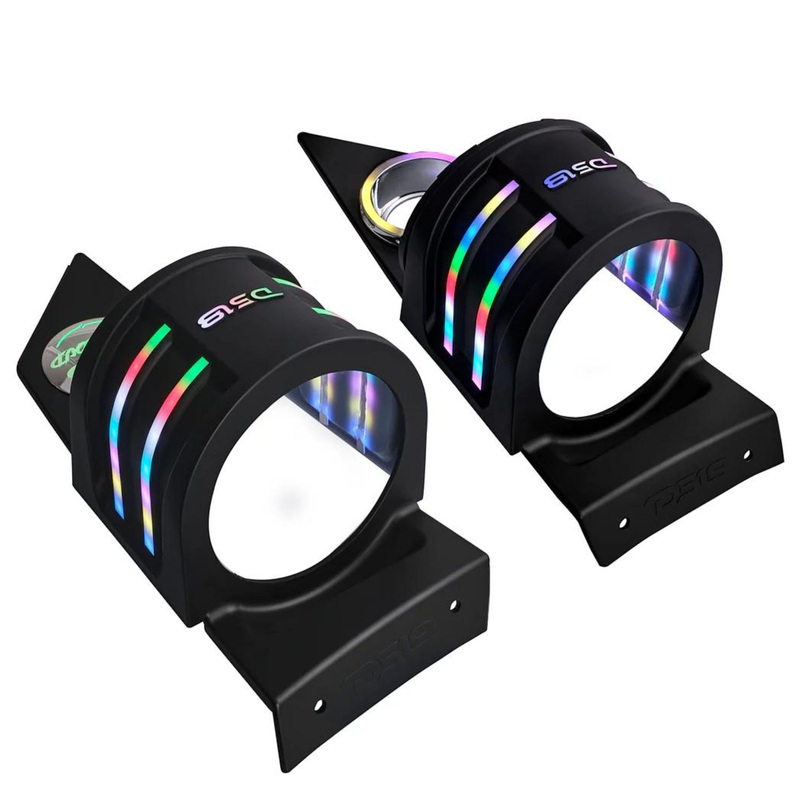 Polaris Slingshot 6.5″ Headrest Enclosure with Digital LED Lights DS18 SLG-HD6V2