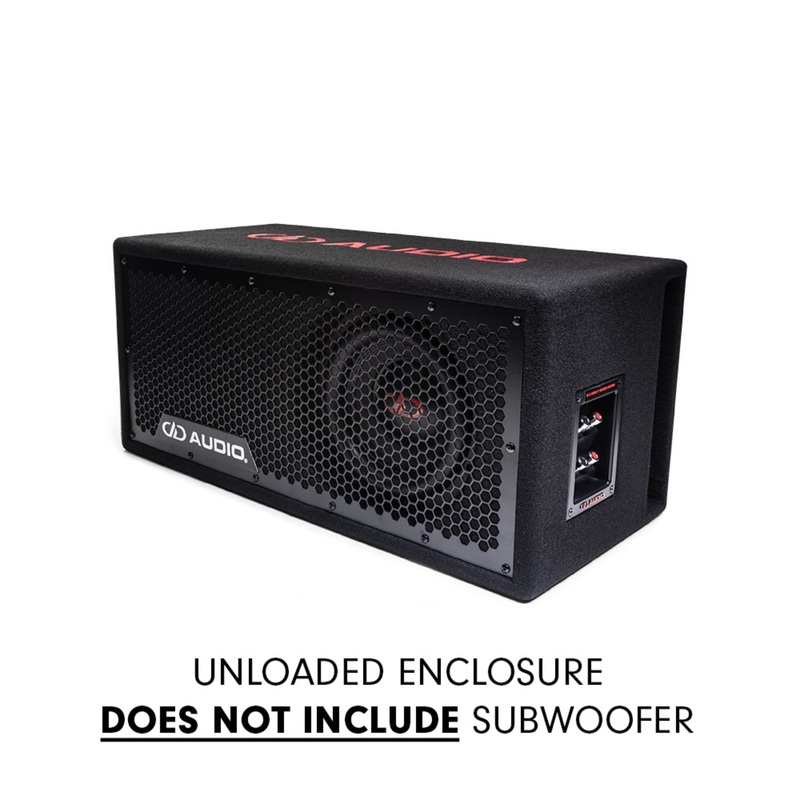 Single 8″ Unloaded Enclosure (DOES NOT INCLUDE SUBWOOFER) DD Audio UE-8.1