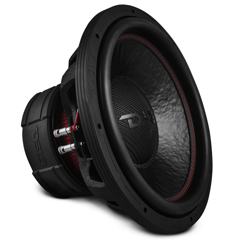 15″ Triple Stack 2500 Watt RMS Dual 4-Ohm Voice Coil Subwoofer DS18 EXL-TR15.4D