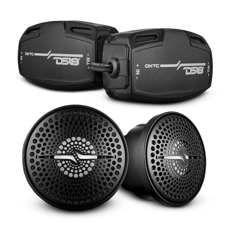 2″ 25W RMS 4-Ohm Dome Tweeter W/ Ceramic Diaphragm & External Crossover DS18