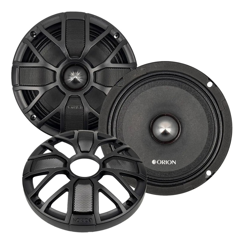 6.5″ 300 Watt RMS 4-Ohm Slim Midrange Car Audio Speakers Orion XTR Series Pair
