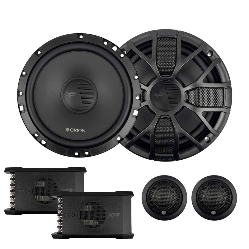 6.5″ 4-Ohm 115 Watts RMS 2-Way Component Set with Crossovers Orion Series XTR