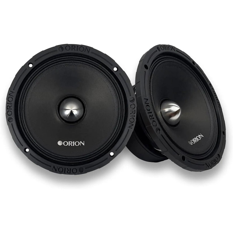 8″ 4-Ohm 400 Watt RMS Bullet Midrange Car Audio Loudpeakers Pair Orion XTX854