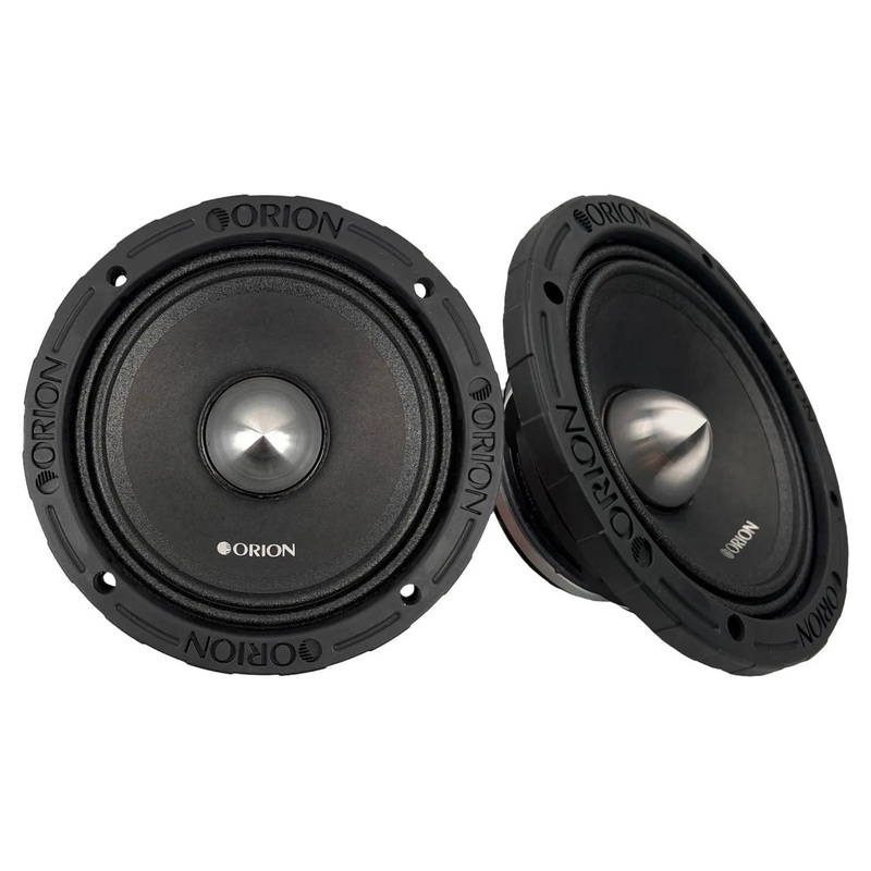 8″ Neo 4-Ohm 650 Watt RMS Midrange Car Audio Loudspeakers Orion HCCA854NHP Pair