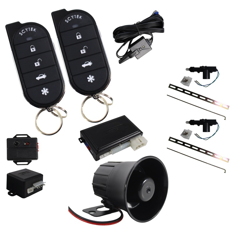 A4 5 Button Remote Engine Start, Keyless Entry, Security System w/ 2 Remotes A4 Only