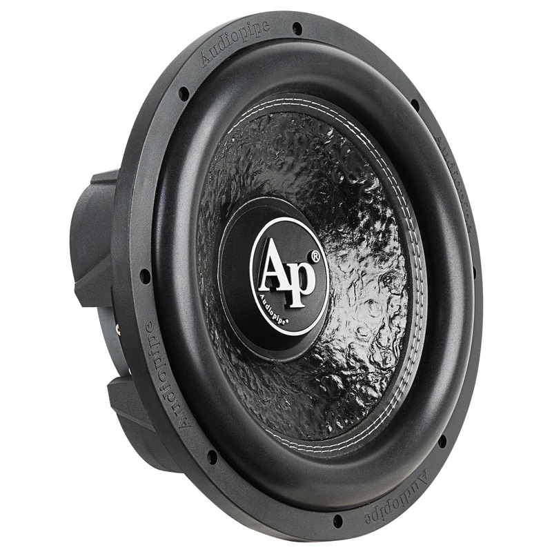 Audiopipe 12″ 800W Max Dual Voice Coil 4-Ohm Shallow Mount Subwoofer TXX-FB1200