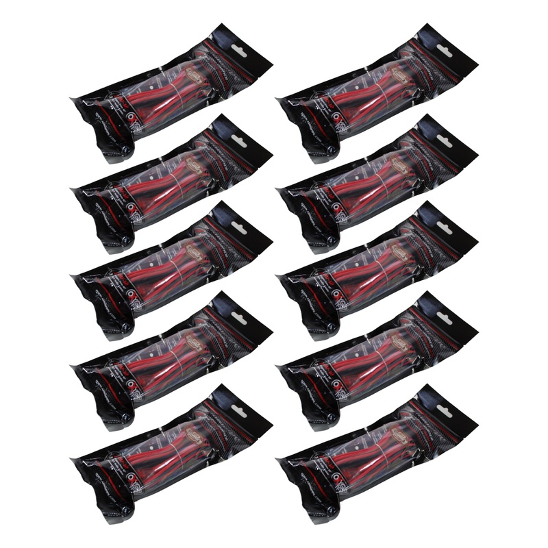 Audiopipe AMF 12 ft Frosted RCA Cables (10 Pack) / AP-AMF-12