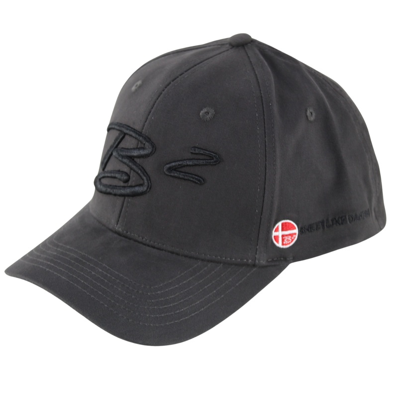B2 Audio Grey Flex-Fit Classic, Ball Cap Hat with “B2” Logo