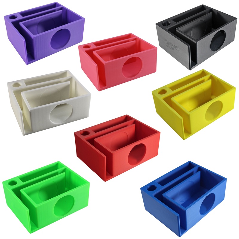 B2 Audio Rampage RC2 2″ Subwoofer Box Business Card Pen Holder Ported Enclosure Black