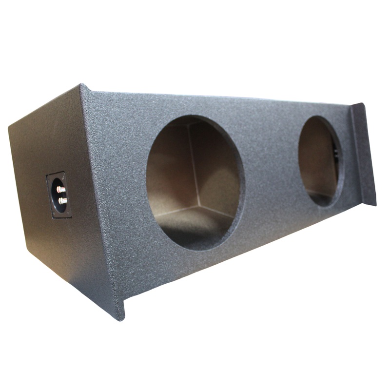 King Boxes 12″ Dual Ported Downfire Sprayed Box for 07-Up Tahoe/Yukon AK-GM50-12