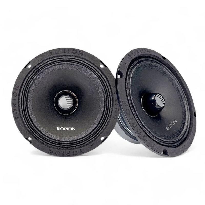 Pair of 6.5″ 250 Watt RMS 2-Ohm High Efficiency Midrange Speaker Orion Cobalt CM652