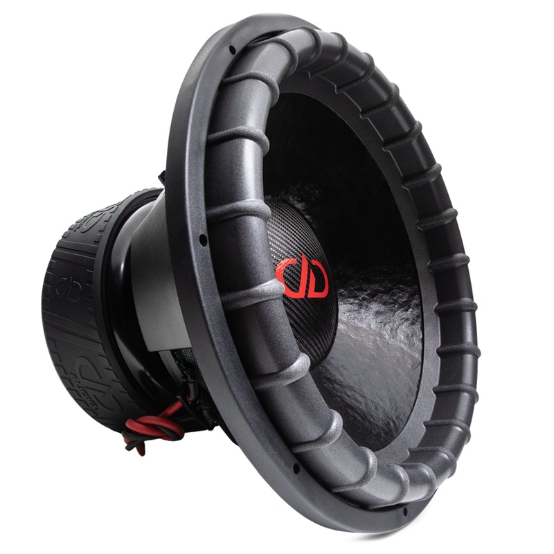 DD Audio 18″ USA Built Dual 1-Ohm 4 Voice Coil 3200-Watt RMS Subwoofer 9918C