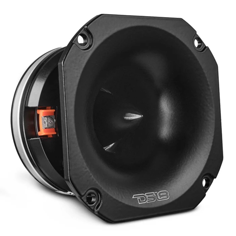 DS18 PRO 4″ High Compression Tweeter 1.5″ PEI VC 250 Watt RMS 4-Ohm Black