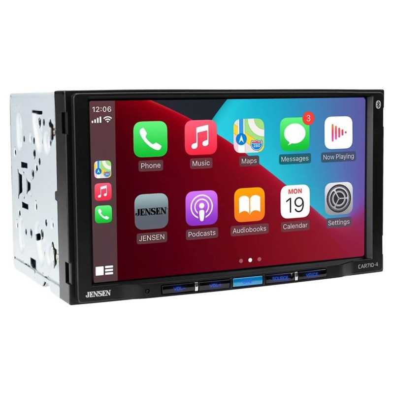 Jensen 7″ Bluetooth Car Radio w/Apple Carplay & Android Auto CAR710-4