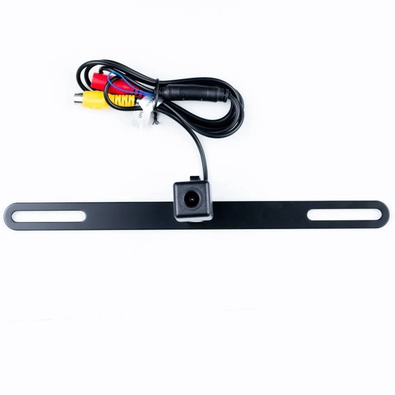 Jensen Low Profile Standard RCA License Plate Style Backup Camera  BUCAM350
