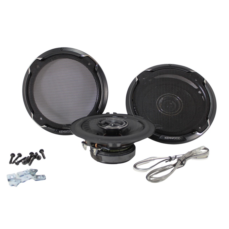 Kenwood 5 1/4″ Round 2-Way vehicle speakers 320 Watts Peak- OPEN BOX