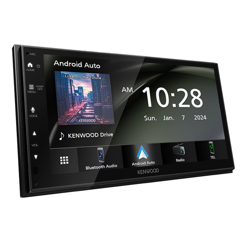Kenwood 6.8″ Bluetooth Multimedia Digital Receiver w/Apple Carplay& Android Auto