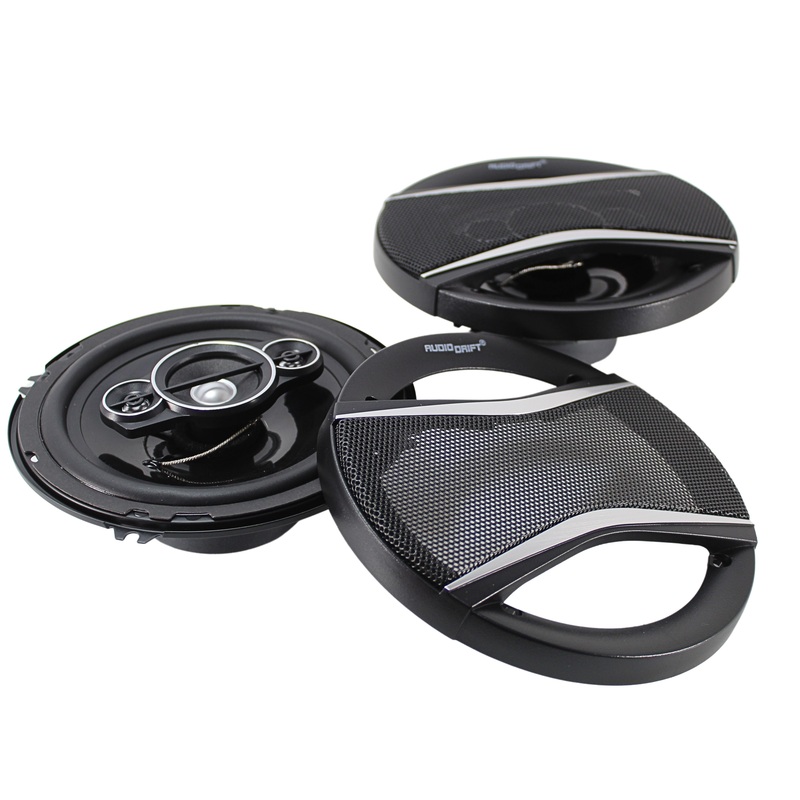 Pair of 6.5″ 4-way 4 ohm 150 watts RMS 1″ ASV Voice Coil Speakers Audio Drift