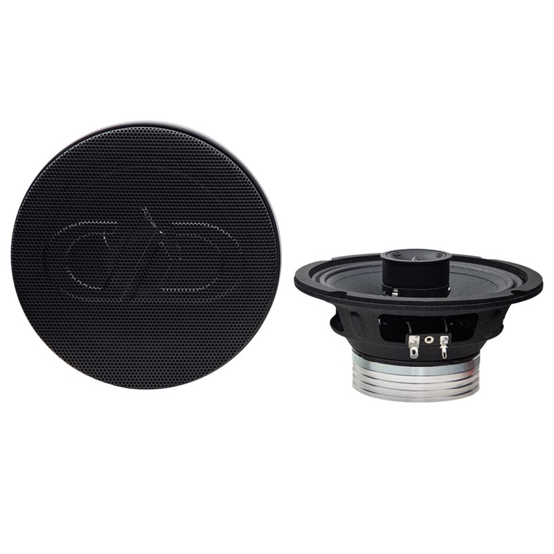Pair of 6.5″ Voice Optimized Pro NEO 4-Ohm 250W RMS DD Audio Coaxial Speakers